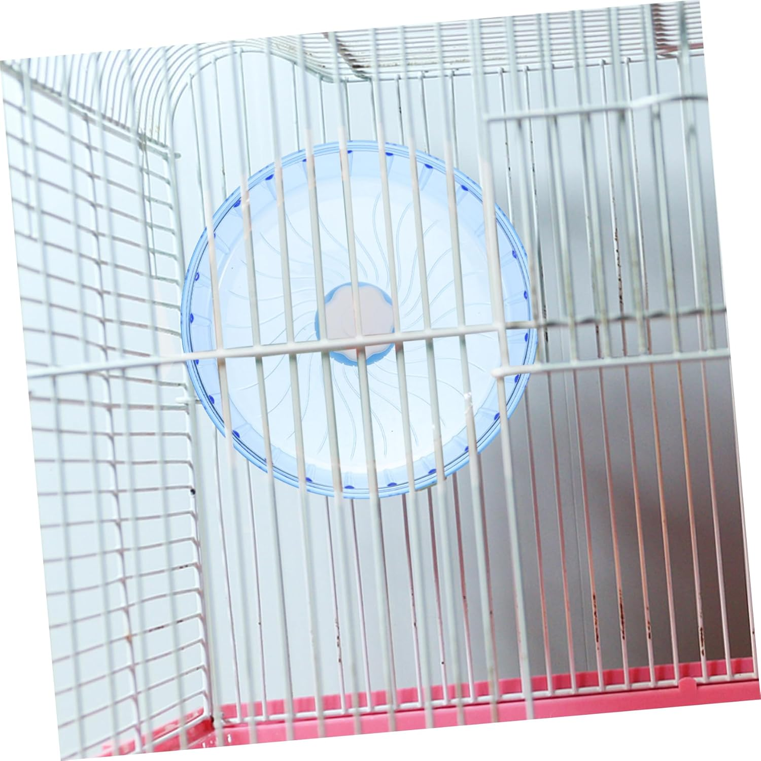 Gatuida Silent Running Wheel Hamster Exercise Wheel for Hedgehog Chinchilla Guinea Pig Double Bearings image number 4