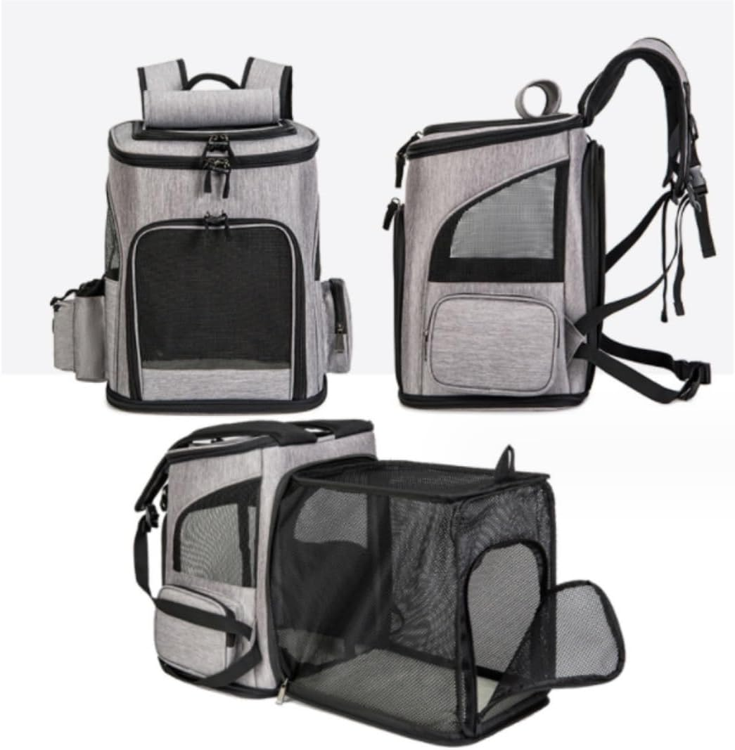 Cat Bag Dog Carrier Pet Carrier Cat Backpack Carrier with Upgraded Waist Protection Pet Carrier Backpack Designed for Small Dogs Cats Cat Carrier Pet Bag Carrier image number 3