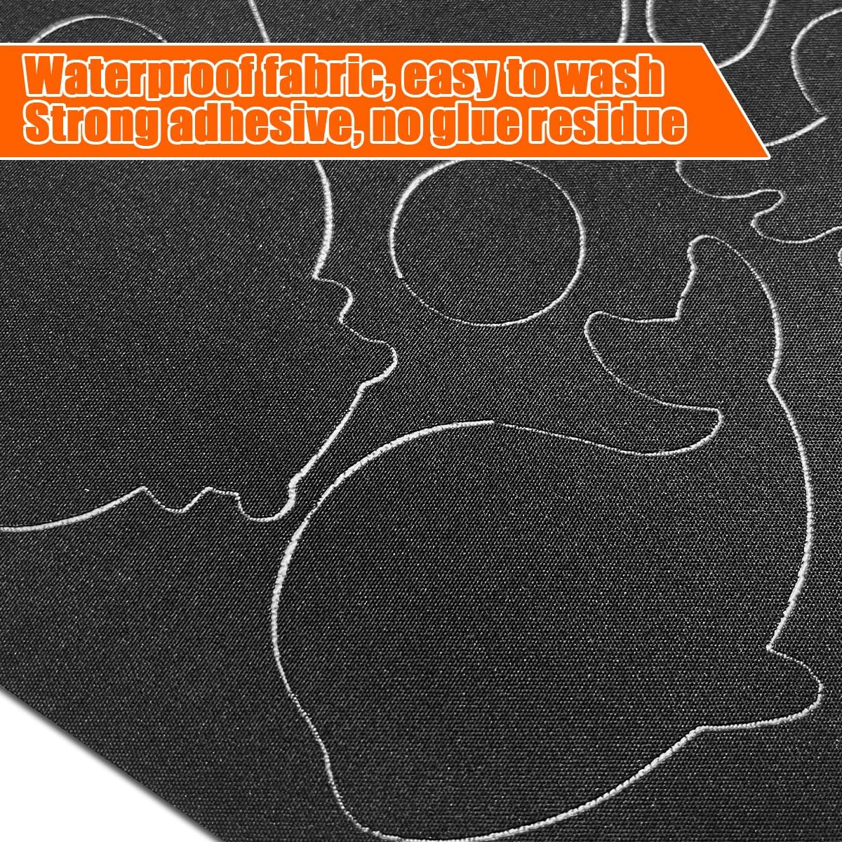 NILLOS Self Adhesive Nylon Patches, 10 PCS Waterproof Fabric Repair Patches for Puffer Jackets, Coats, Tents, Sleeping Bags (9.64 * 5.7 In) image number 3