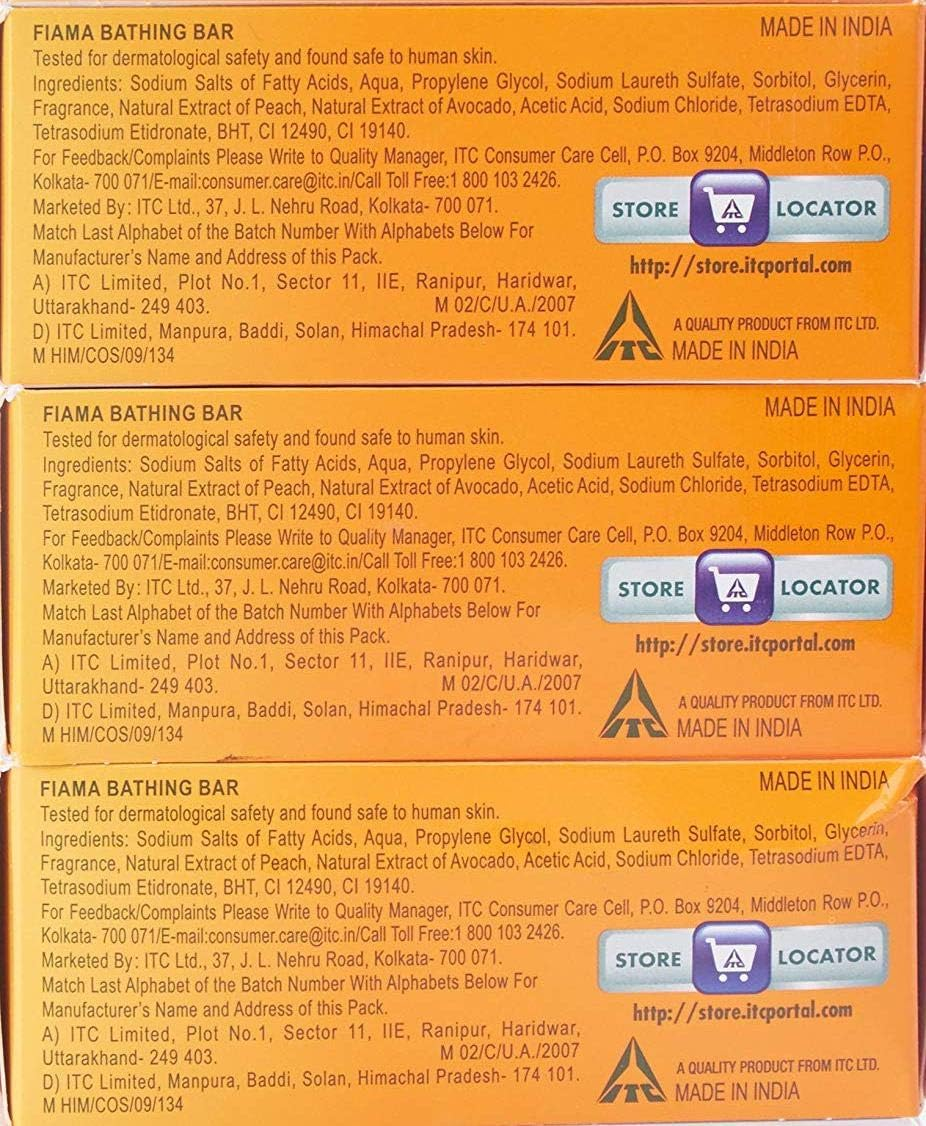 Fiama Di Wills Mild Dew Bathing Bar 125 * 3 Gm image number 1