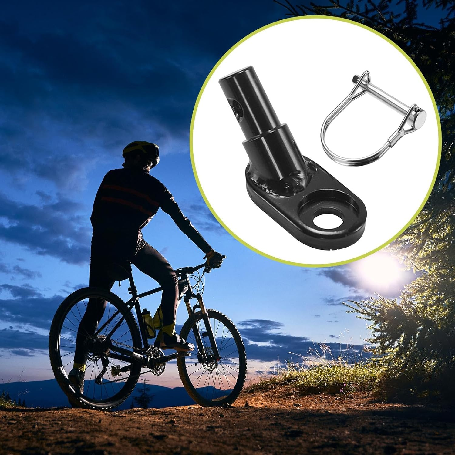 Premium Universal Bike Trailer Hitch for Kids and Pets image number 5