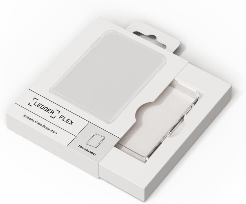 Ledger Flex Protective Case - Protection for Touchscreen Crypto Wallets (Transparent) - Transparent image number 5