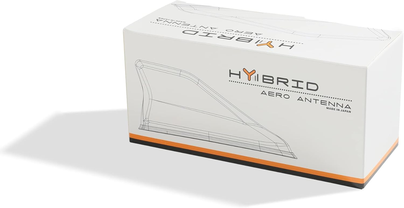 Car Shark Fin Antenna Cover,Universal Car Shark Fin Antenna AM/FM Radio Signal Roof Aerial,Car Decoration Antenna Cover with Adhesive Tape,Car Radio Base Replacement Accessories (Silver) - Black image number 2