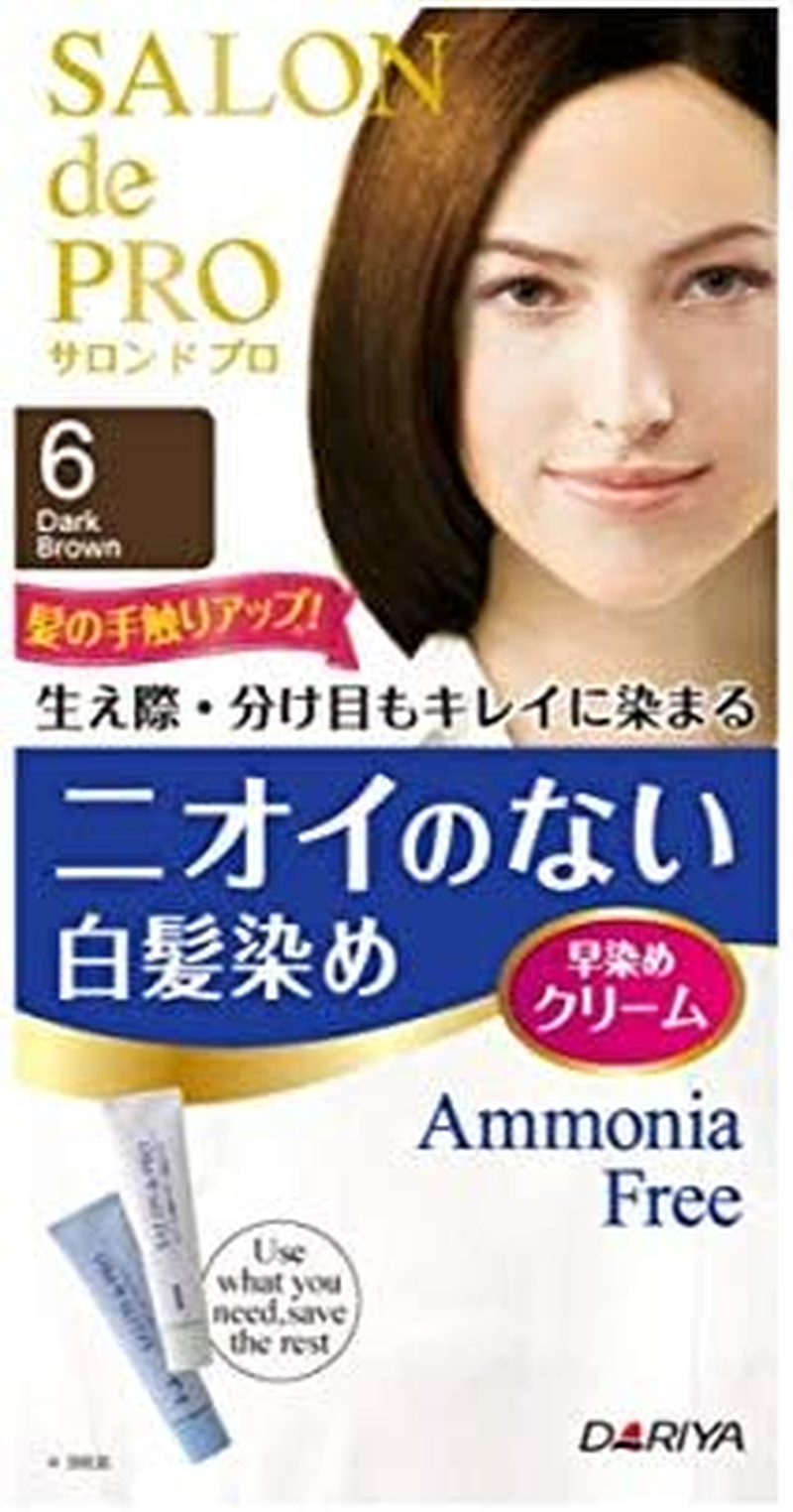 Salon De Pro No Smell Hair Colour, 6 Dark Brown