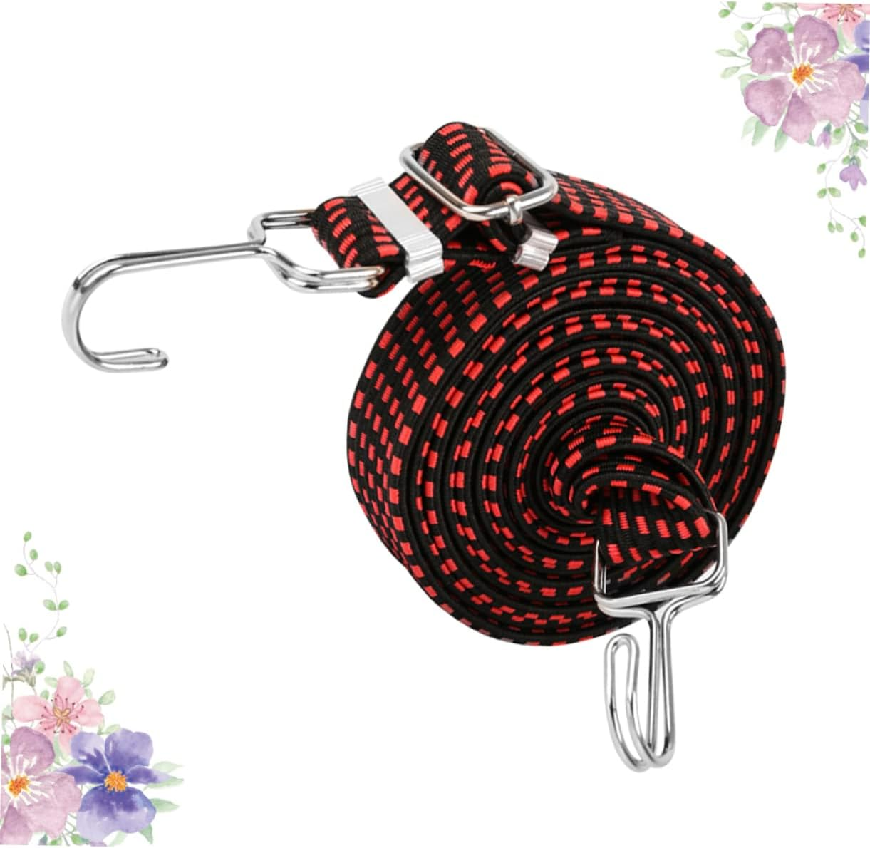 BUTIFULSIC 3M Elastic Lashing Strap Cargo Tie-Down Strap Luggage Suitcase Belts for Travel image number 5