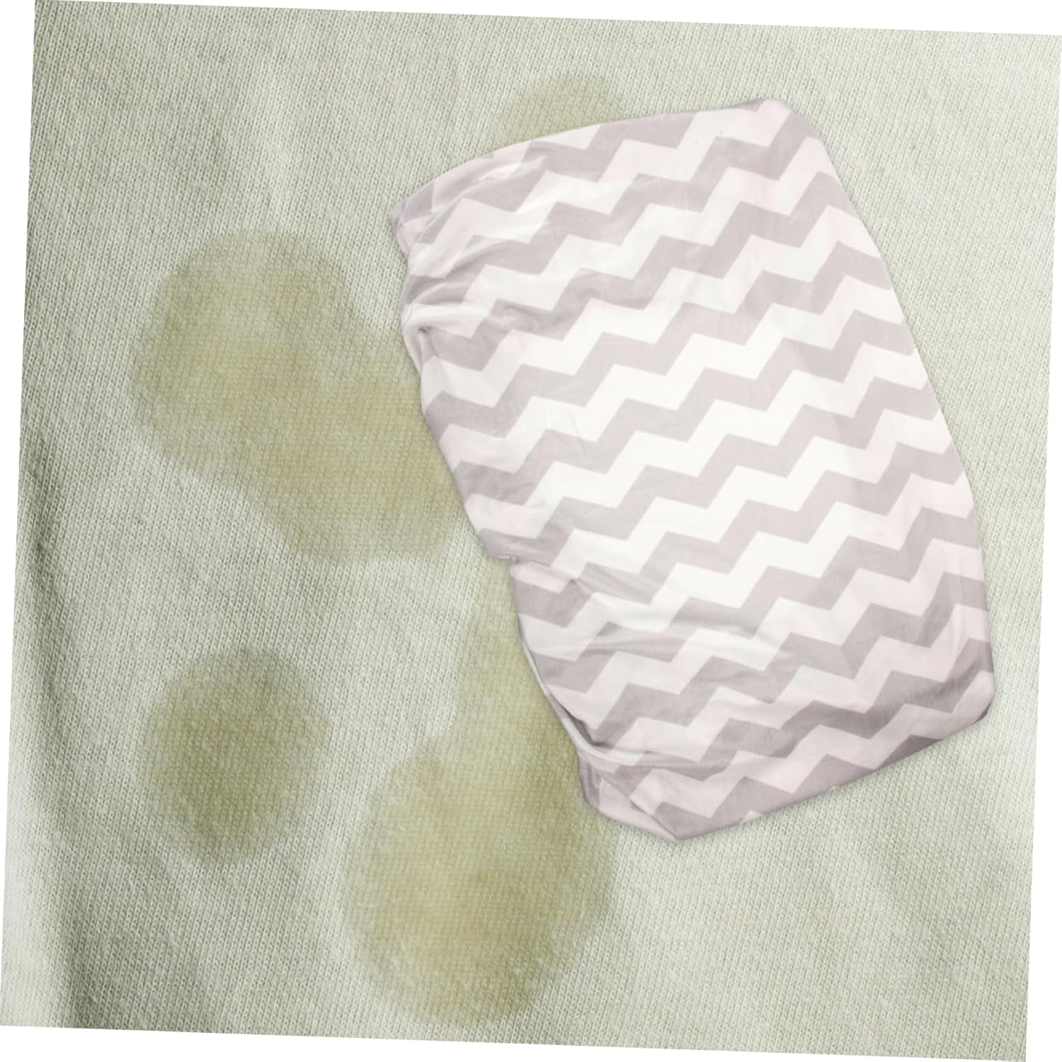 ERINGOGO Baby Changing Pad Cover for Travel &ndash; Washable Diaper Changing Mat Sleeve Detachable Wave Pattern for Newborns image number 3