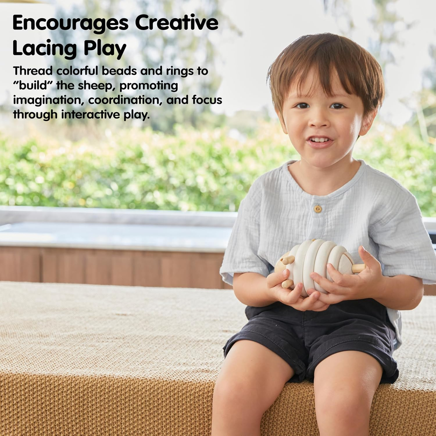 Plantoys - Lacing Sheep image number 6