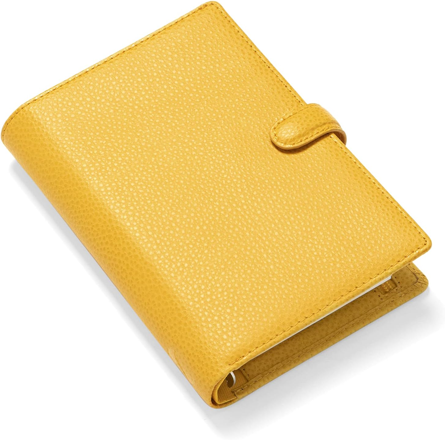 Filofax Finsbury Personal Leather Organiser - Mustard image number 2