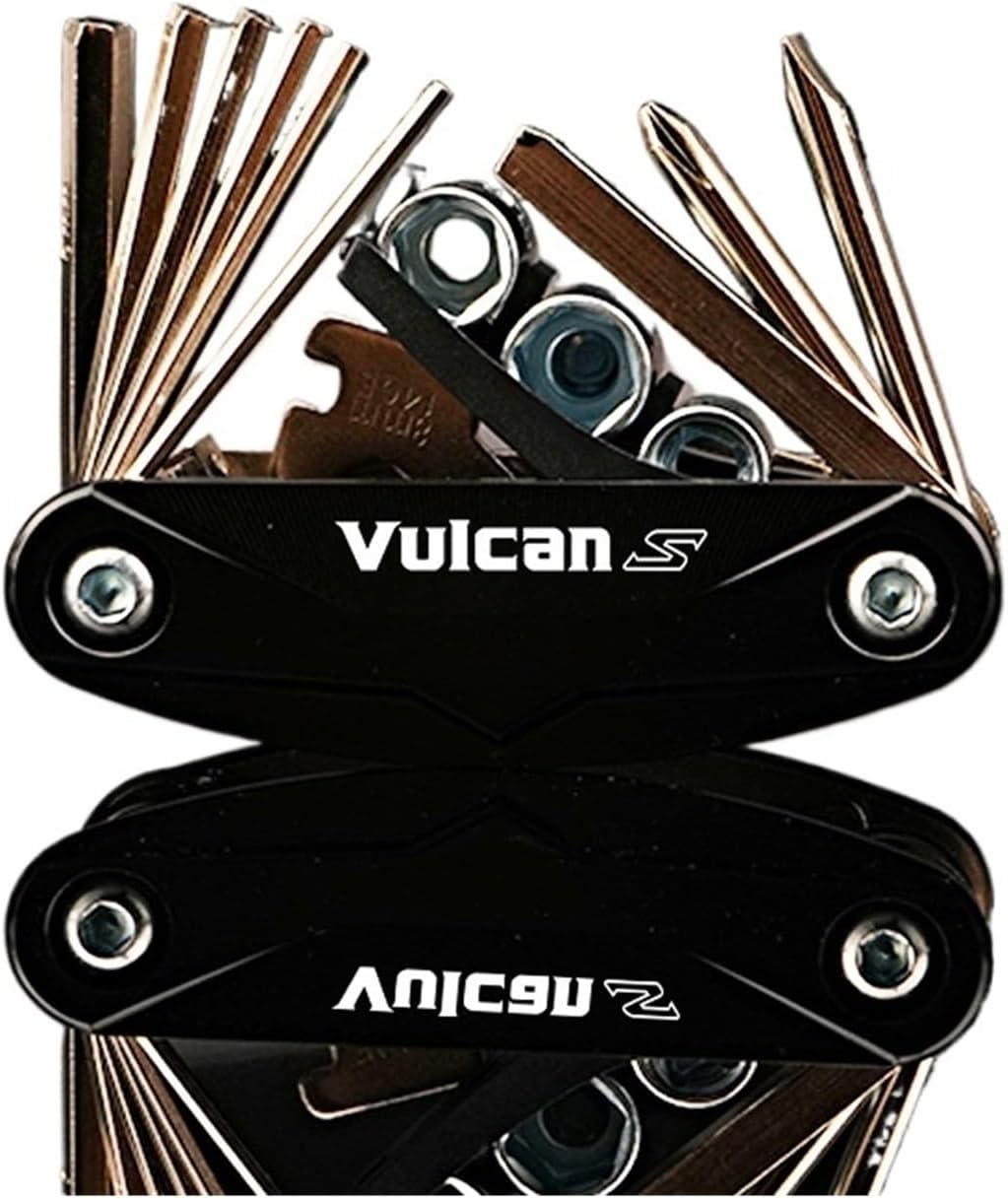 TZFQQIWT Accessories Motorcycle CNC Portable Tool Repair Screwdriver Compatible with Kawasaki Vulcan S 650 Vulcans 650 2015-2024(M Black) image number 6