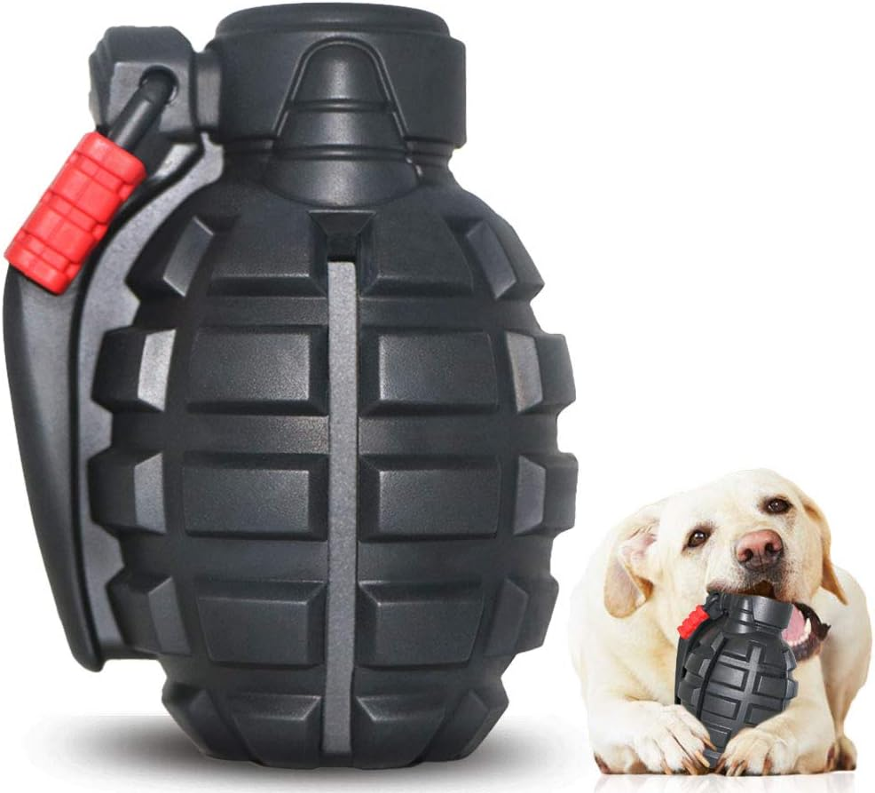 Hswaye Dog Chew Toys for Aggressive Chewers,Food Grade Non-Toxic Dental Pet Toy,Tough Durable Indestructible Dog Toys for Medium Large Dogs.Black.