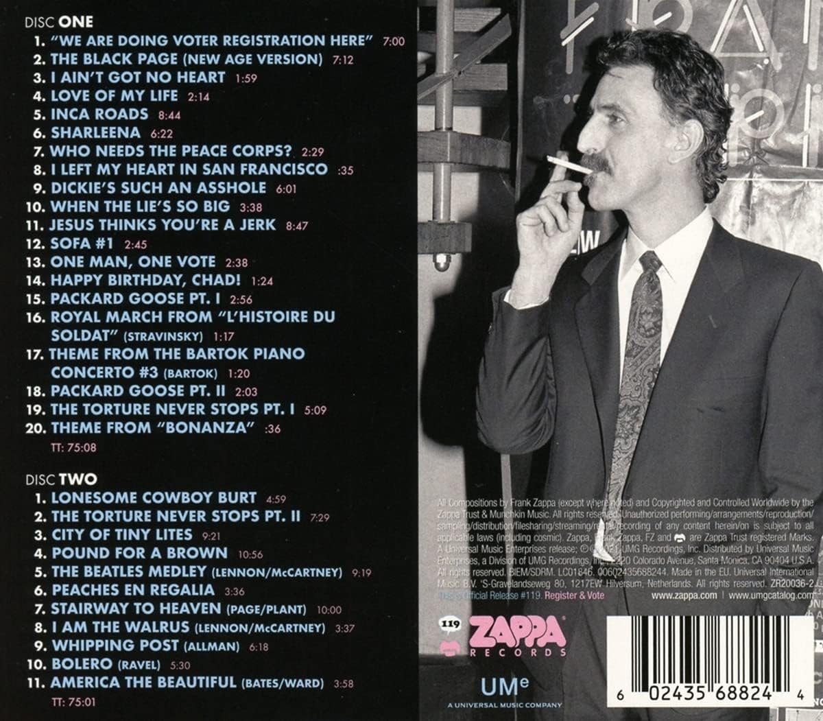 Zappa '88: the Last U.S. Show (2Cd)