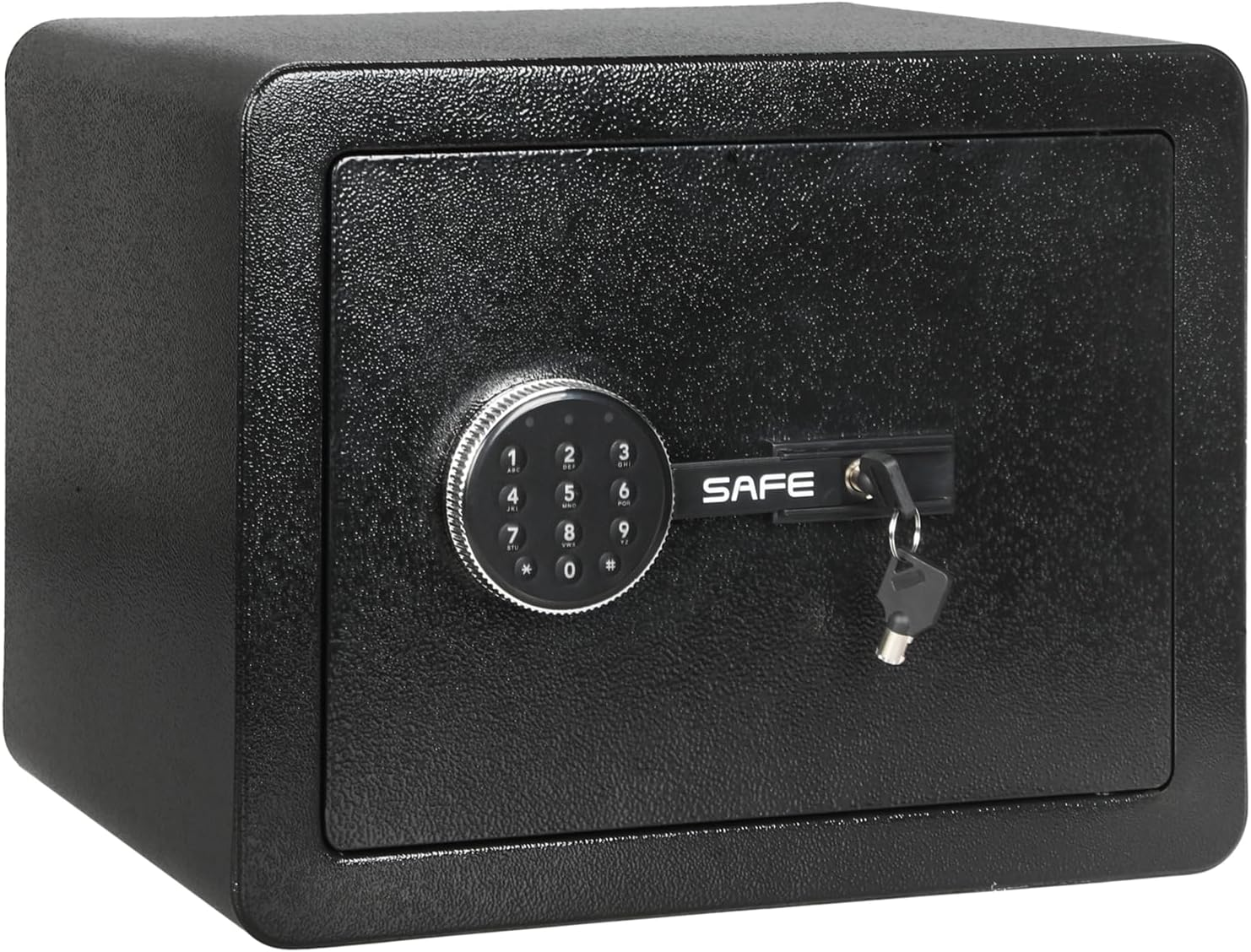 23.3L Small Cabinet Security Safe Box, Digital Safe Box Gun Safe,Fireproof Home Lock Safe with Digital Keypad Safety Key Lock for Home Business Office Hotel Money Document Jewelry Passport Storage image number 5