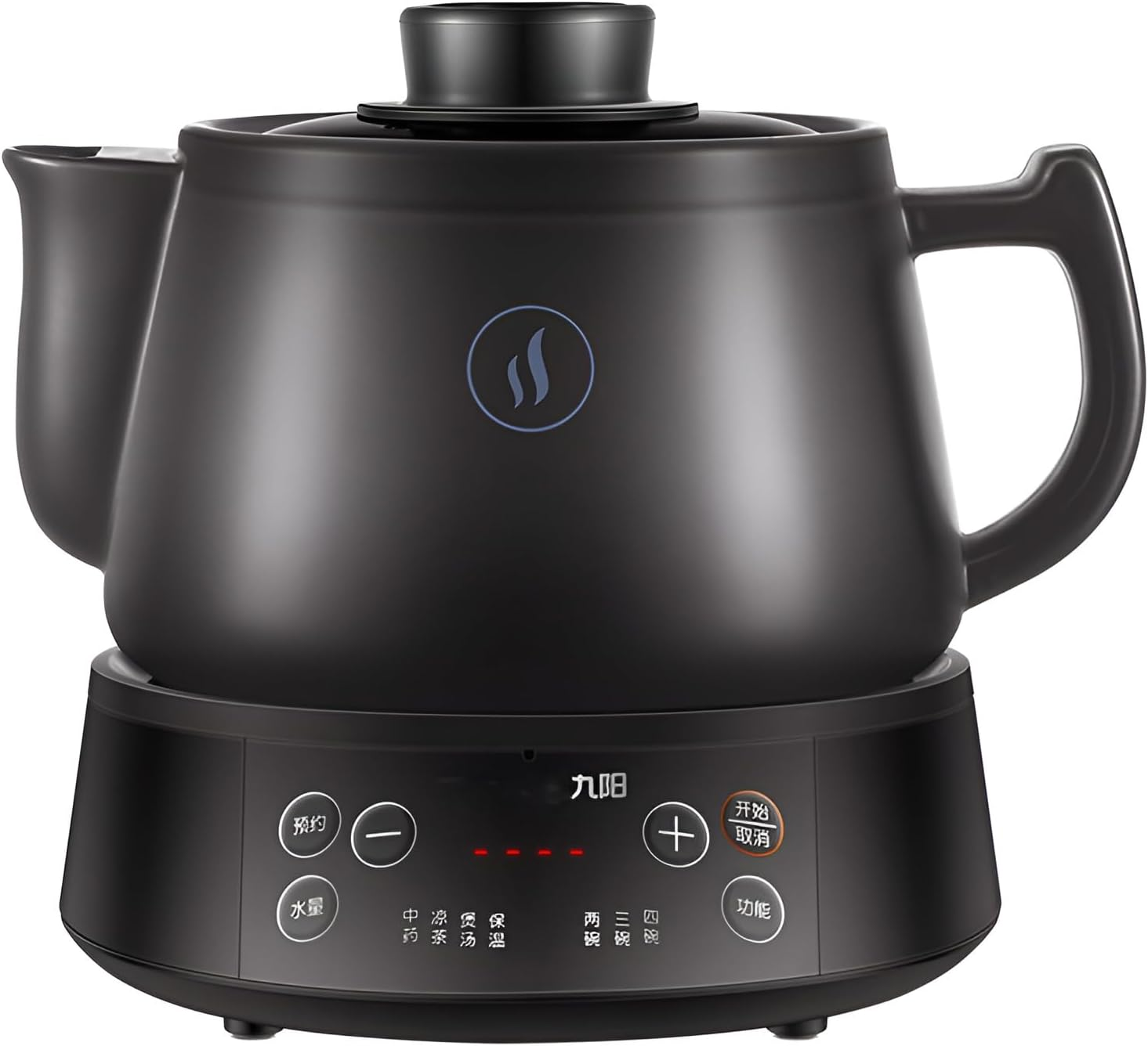 Jiuyang Health Pot Electric Kettle, 3L Health Medicine Pot Chinese Medicine Pot Multi-Function Tea Kettle High Temperature Ceramics Medicine Pot Decoction Stew Pot for Home image number 2