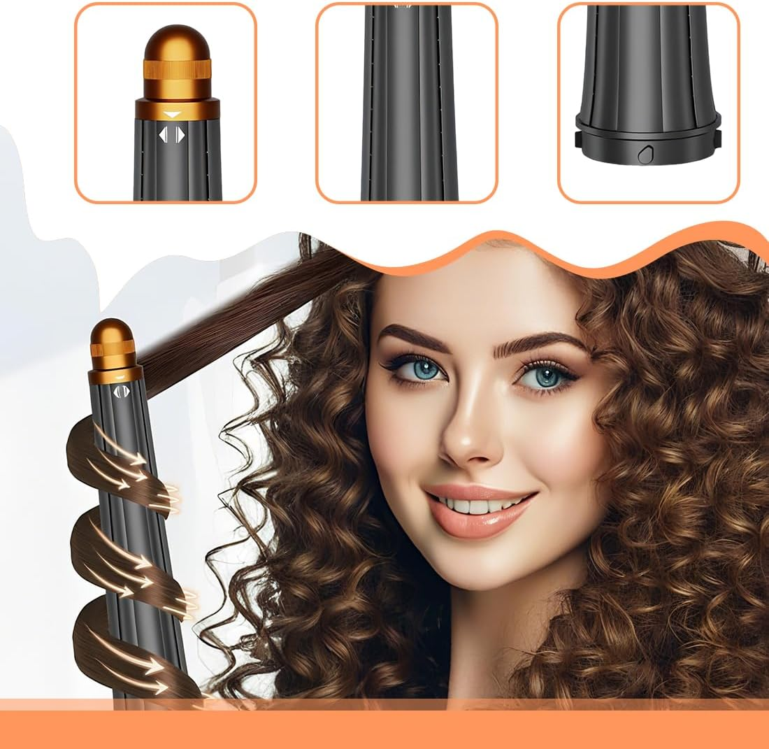 GXGM 30Mm Gold Tapered Hair Curler Hair Curler Hair Styling Tool image number 1