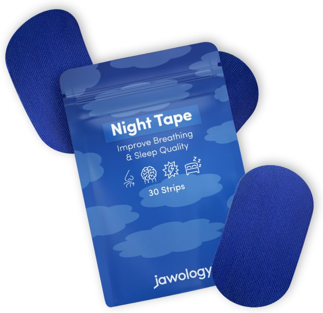 Mouth Tape - Reduce Snoring and Improve Oxygen Intake, Premium Strips for Sleep and Nasal Breathing, Flexible Cactus Silk - 30 Pack image number 4