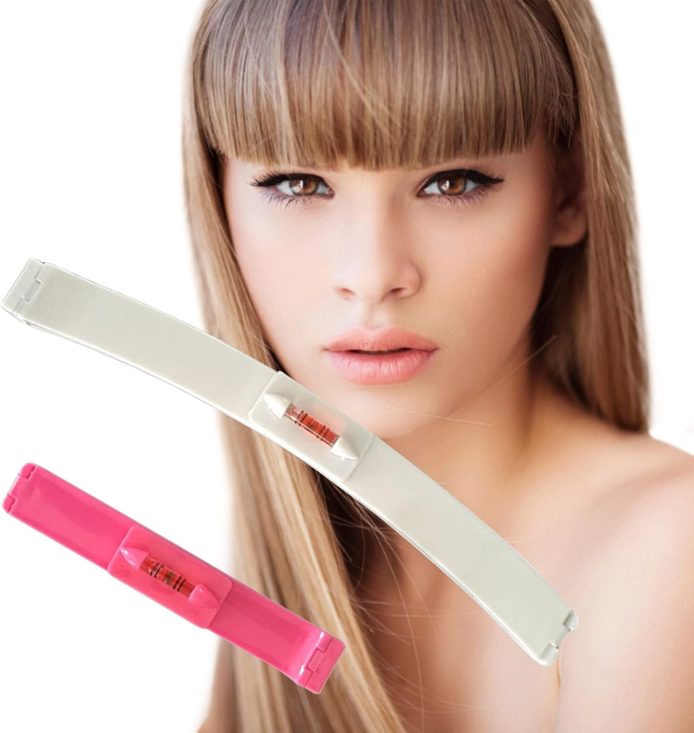 Hair Cutting Aid Clip Advanced Hairdressing Assistant with Clip, DIY Home Trimmer Styling for Layered Bangs, Coils, Double Trim image number 1