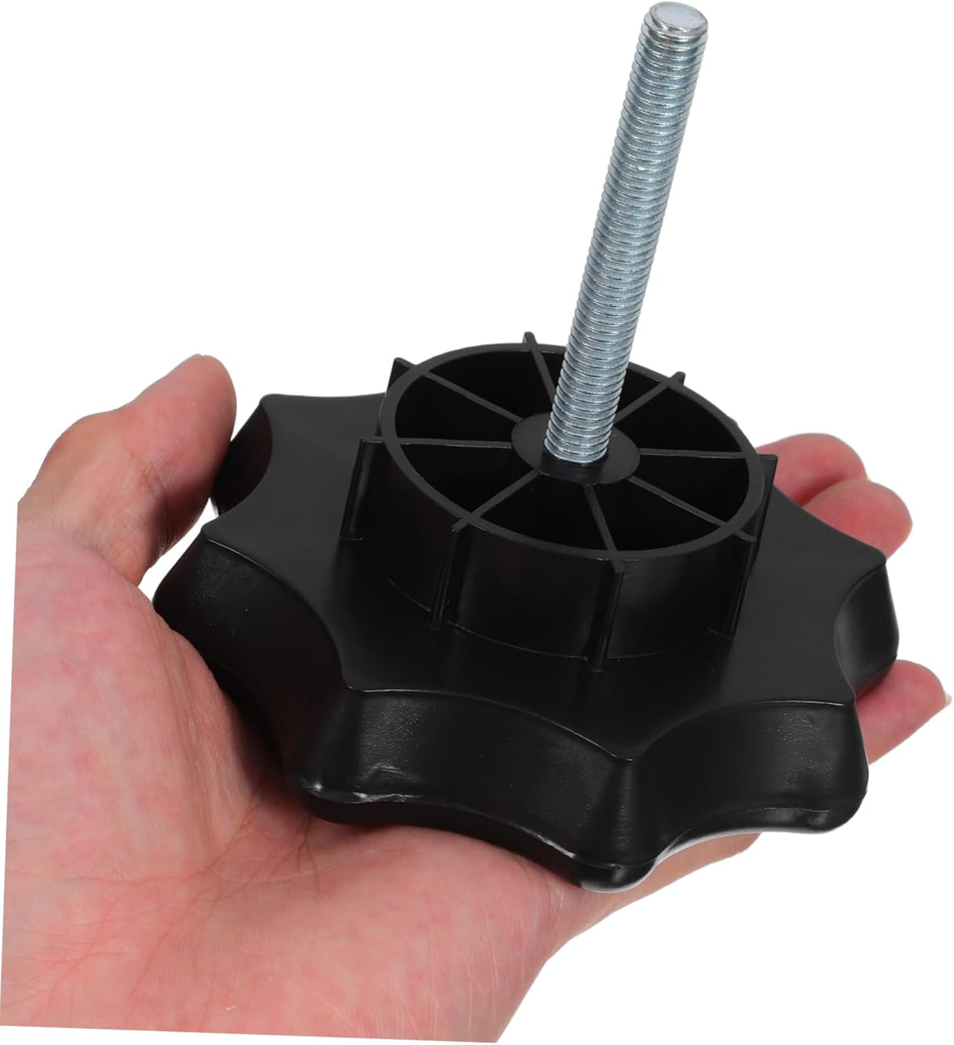 Gogogmee Spare Tire Clamp Bolt Spare Tire Wheel Mounting Screw High-Strength Tyre Bolt Compatible with Lavida Model Golf 4 Rear Trunk Use Automotive Tool image number 5