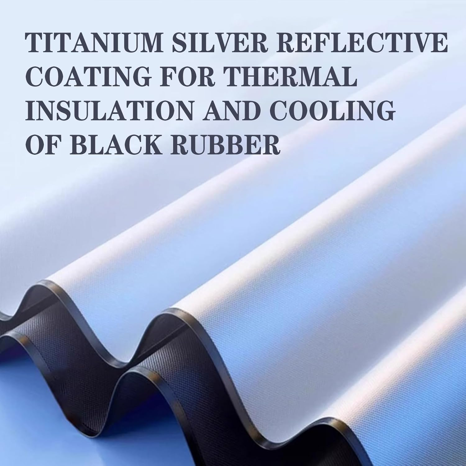 Premium Car Windshield Sunshade Umbrella, Foldable 5 Layers UV Block Coating Car Sunshade for Front Windshield Heat Insulation, Universal Fit for Sedans and Suvs, Windshield Cover Silvery image number 3