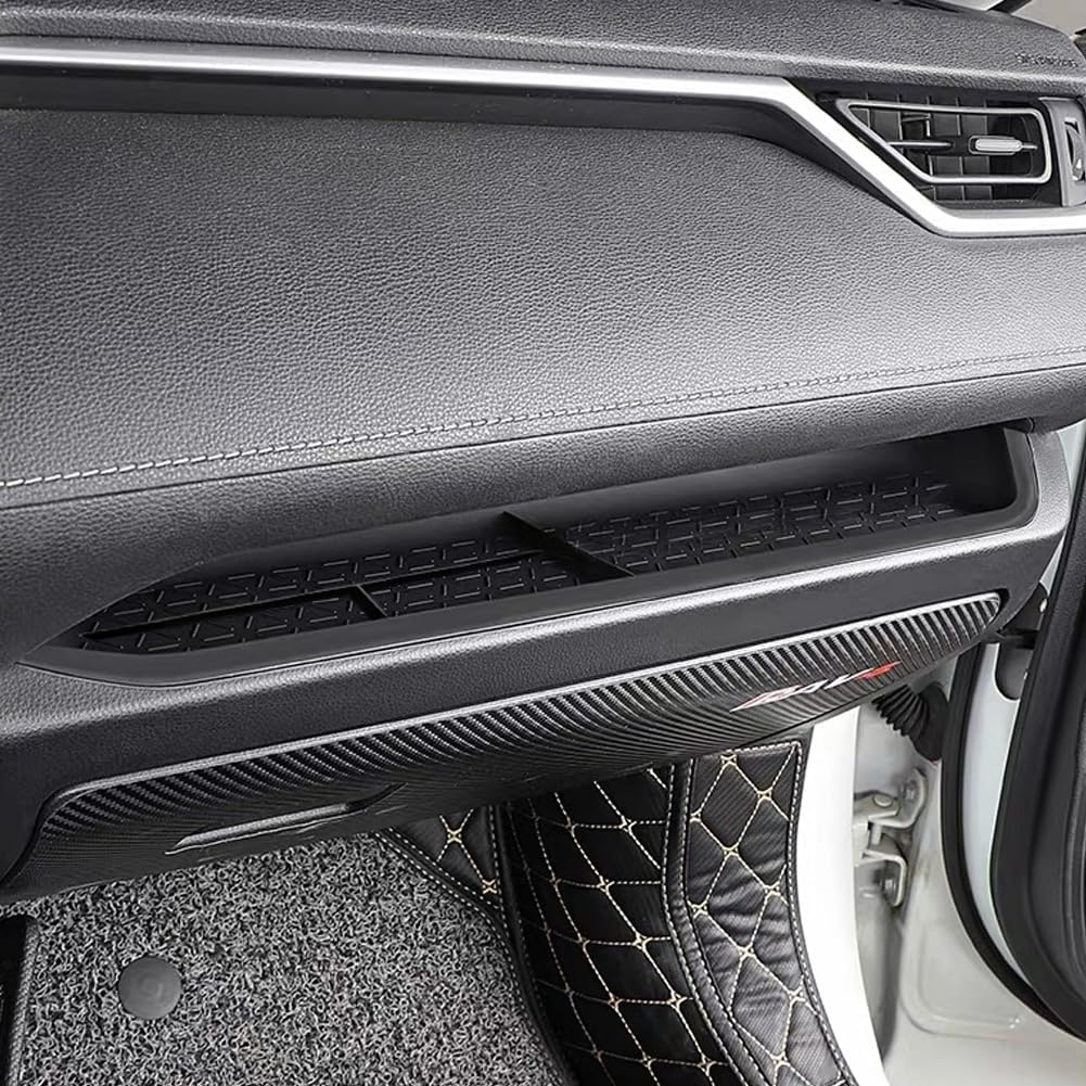 Kenddeel Center Console Organizer Tray,Passenger Storage Organizer Mat,Glove Box Storage Organizer Tray Compatible with Toyota RAV4 2022 Accessories 2024-2019 image number 3