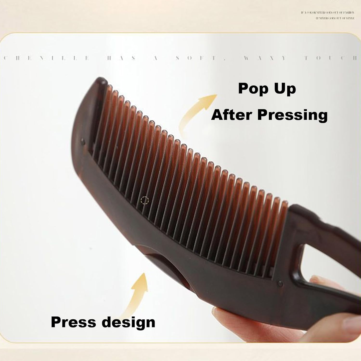 2Pcs Revolutionary Design of Dandruff Comb, Energy Massage Comb, Beauty Comb, Healthier Scalp, Better Hair Quality for Women and Men to Remove Dandruff and Dirt image number 2