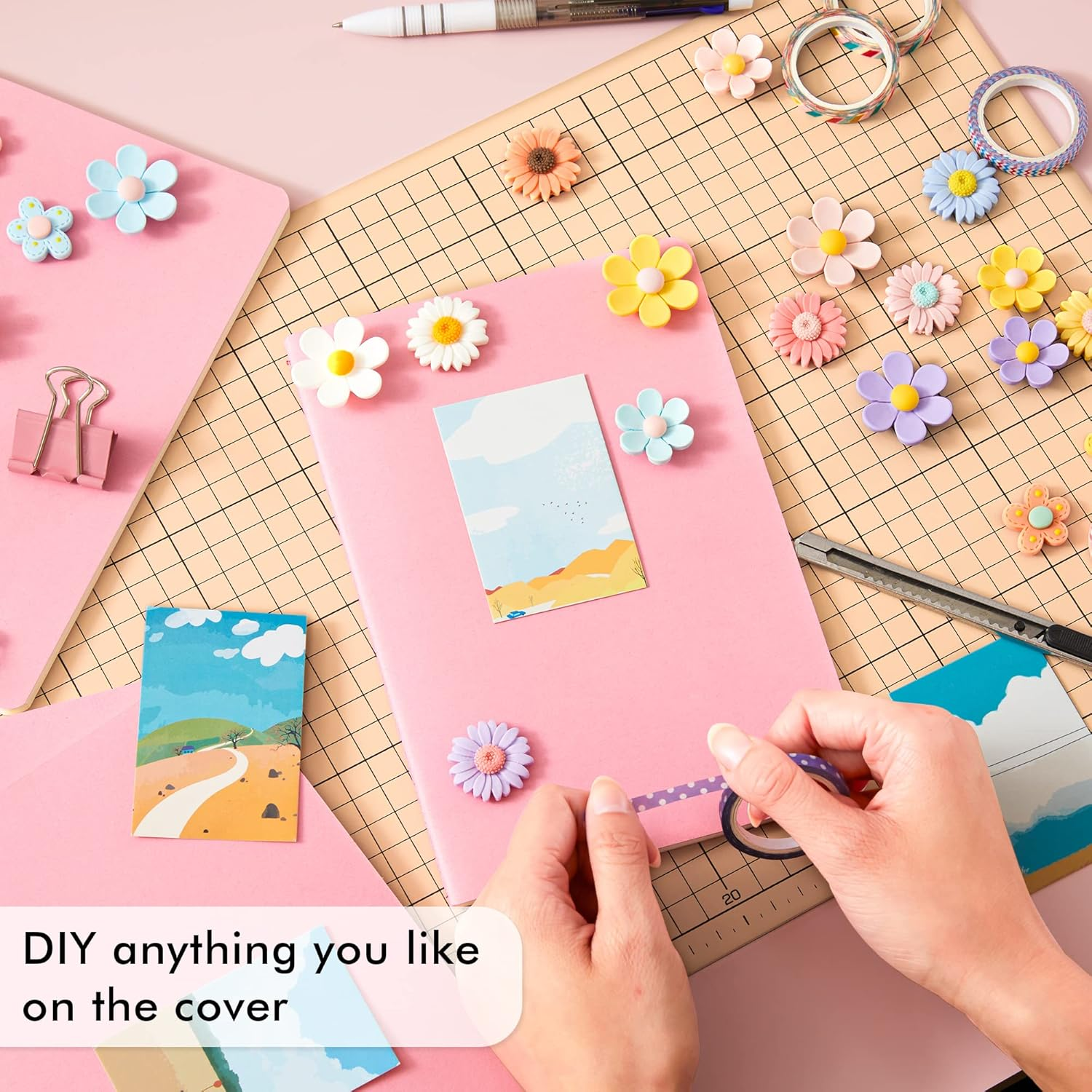 Feela Soft Cover Notebook Bulk, 8 Pack College Ruled Notebooks for Work Studay, Lined Travel Journal for Women Men, Note Taking Notebook School Supplies Business Writing, 8.2&rdquo; X 5.5&rdquo;, A5, Pastel Colours