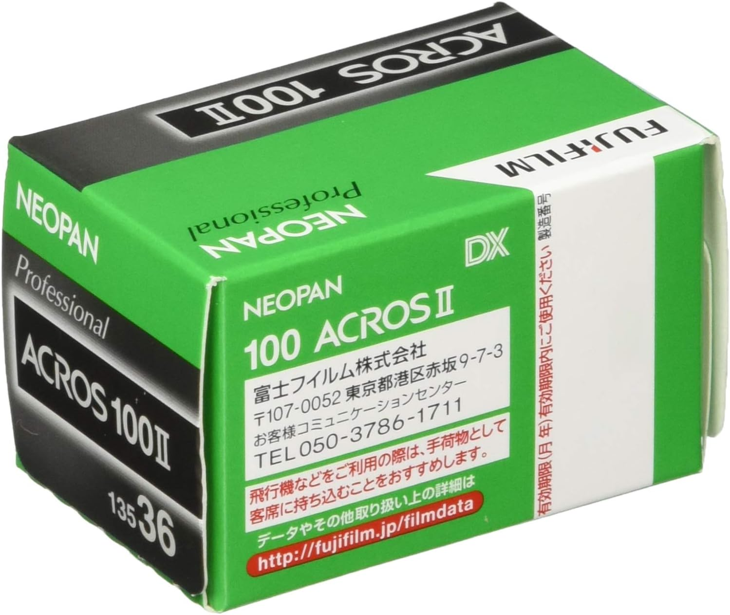FUJIFILM Black and White Film Neo Pan 100 ACROS II 135 Size, 36 Photos, 1 Pack image number 2
