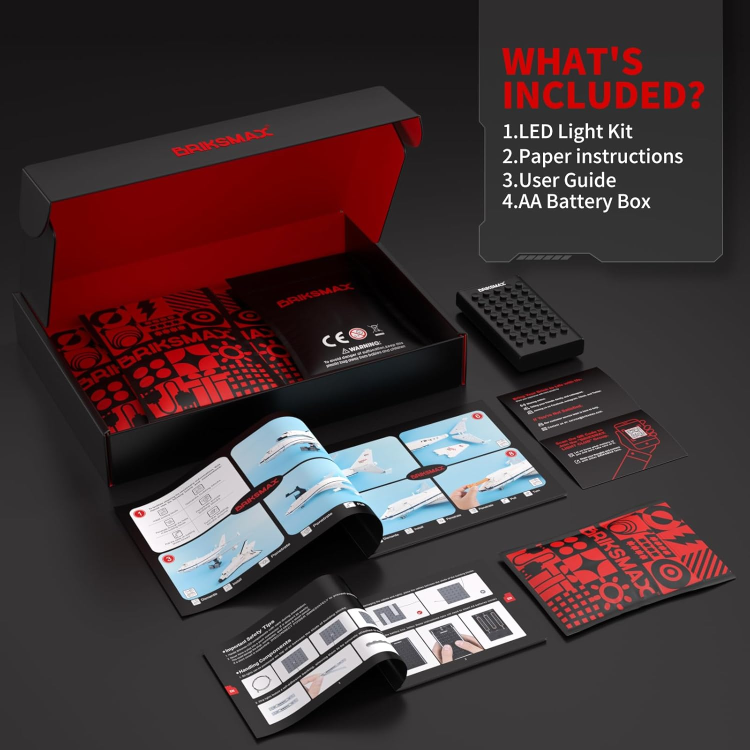 BRIKSMAX 2.0 Light Kit for  Shuttle Carrier Aircraft -Innovative Led Lighting Compatible with  Icons 10360 - Not Included  Set image number 3