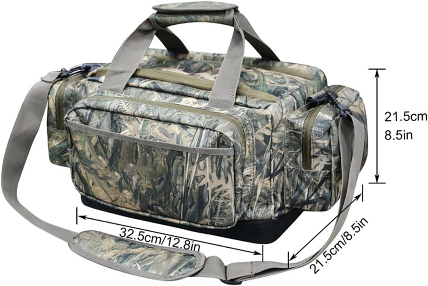 Gvblkq Hunter Bag | Oxford Waterfowl Hunting Clothes Bag | Refuge Duffle Gear Bag, Adjustable Outdoor Duffle Bag for Travel, Hiking, and Camping, Djustable Hunting Bag, Travel Duffle Bag, Multicolor, image number 2