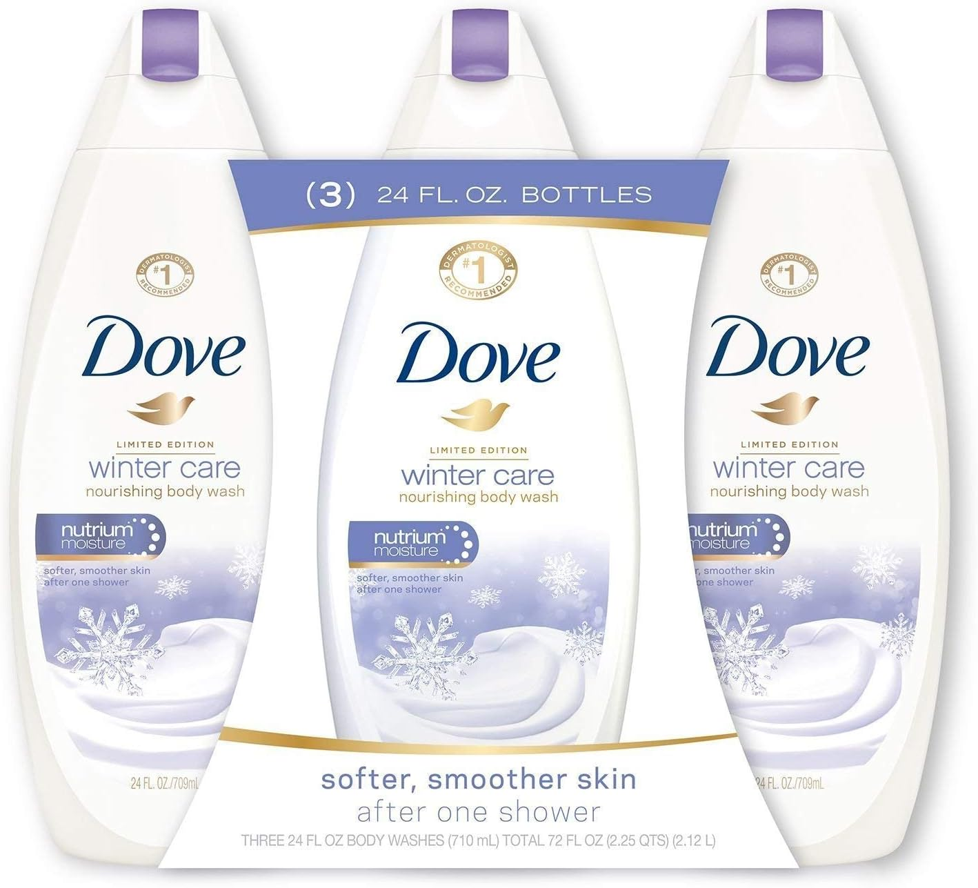 Dove Winter Care 24 Fl Oz. Pack of 3
