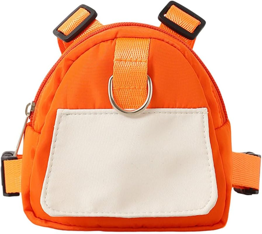 AIMALL Cartoon Dog Backpack, Adjustable Small Dog Outdoor Travel Harness with Poop Bag Dispenser, Durable Polyester Twill, for Small to Medium Pets image number 2