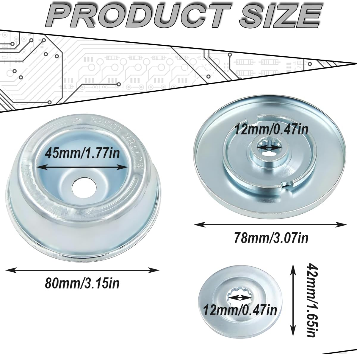 ZAMDOE Blade Attachment Kit for Stihl FS56RCE FS90 FS90R FS91R FS70R FS94R FS100RX FS110 FS120 FS130 FS131 FS91 FS131R FS56CE FS111RX FS-KM Running Plate Accessories Kit Brush Cutter Replacement Parts image number 1