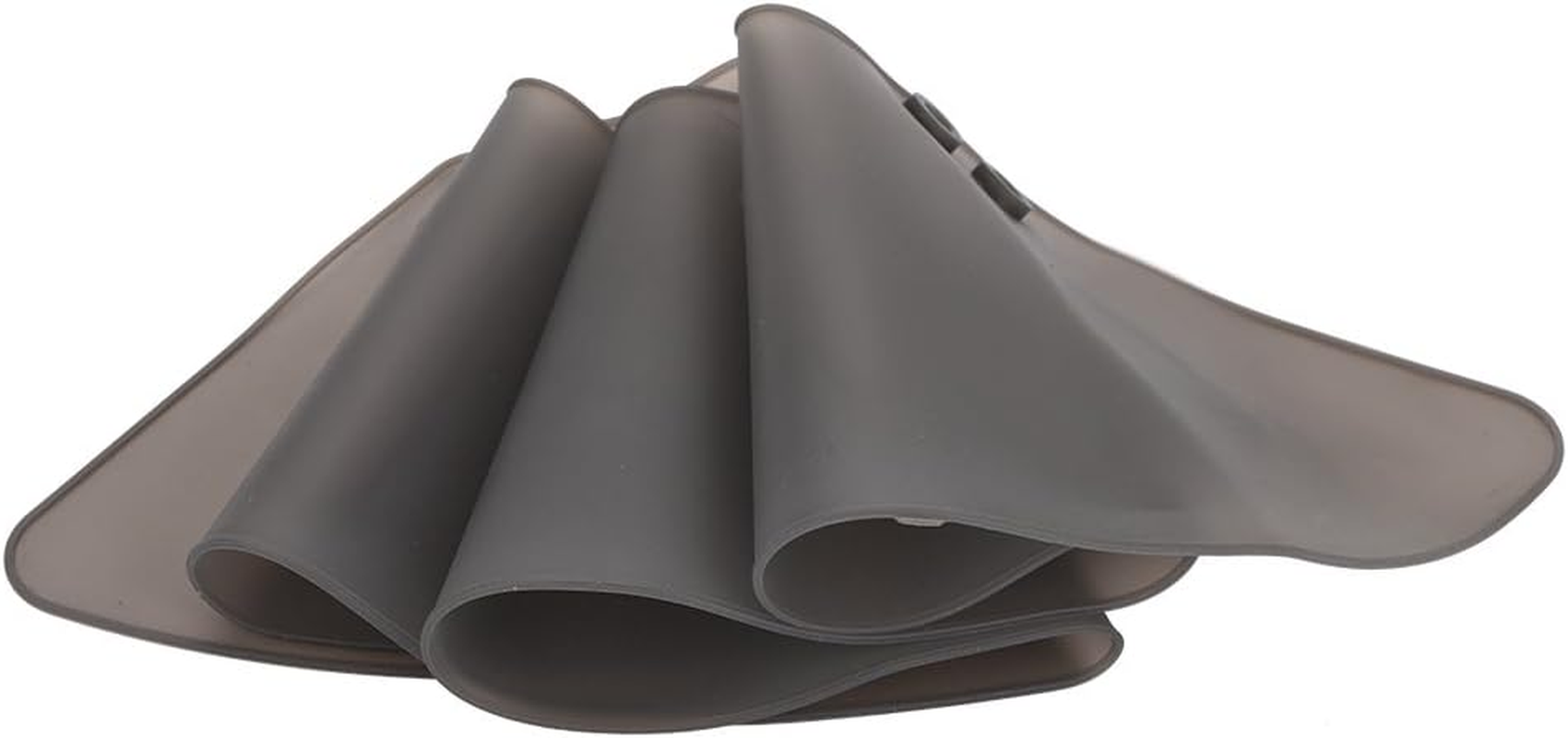 Hair Cutting Collar, Magnet Clasp Design Soft Salon Haircut Shoulder Wrap, Hair Shawl Neck Guard for Hair Cutting Hair Dye(Grey) image number 6