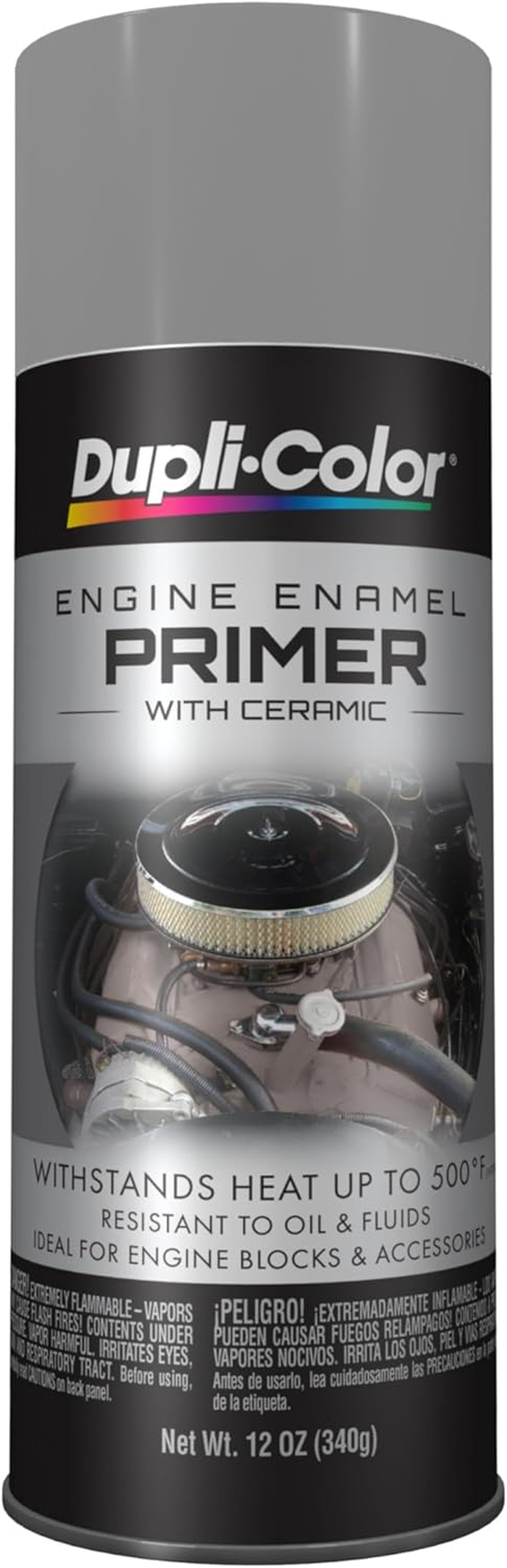Dupli-Color Acrylic Engine Enamel Primer, Grey, 340G