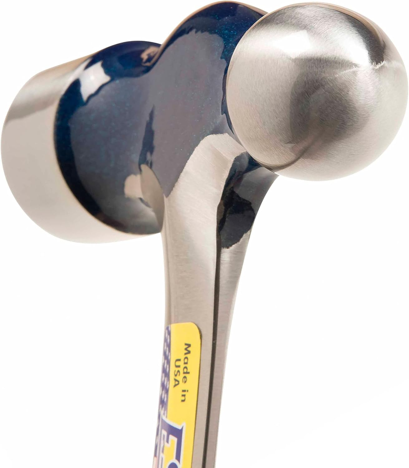 Estwing Ball Peen Hammer with Blue Shock Reduction Grip, 12 Oz image number 5