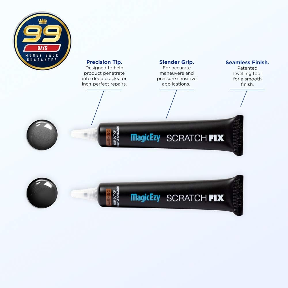 Magicezy Auto Scratch Repairezy&trade; - Repair Car Paint Chips in Seconds - Precise Color Match - Touch-Up Filler &ndash; No Messy Drips (Black Kit) image number 4