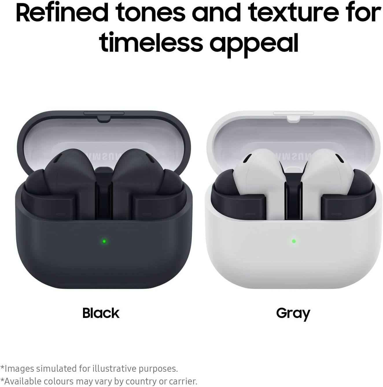 Samsung Galaxy Buds3 FE (2025), Wireless Earbuds, 360 Audio, Active Noise Cancelling, Black [AU Version] image number 6