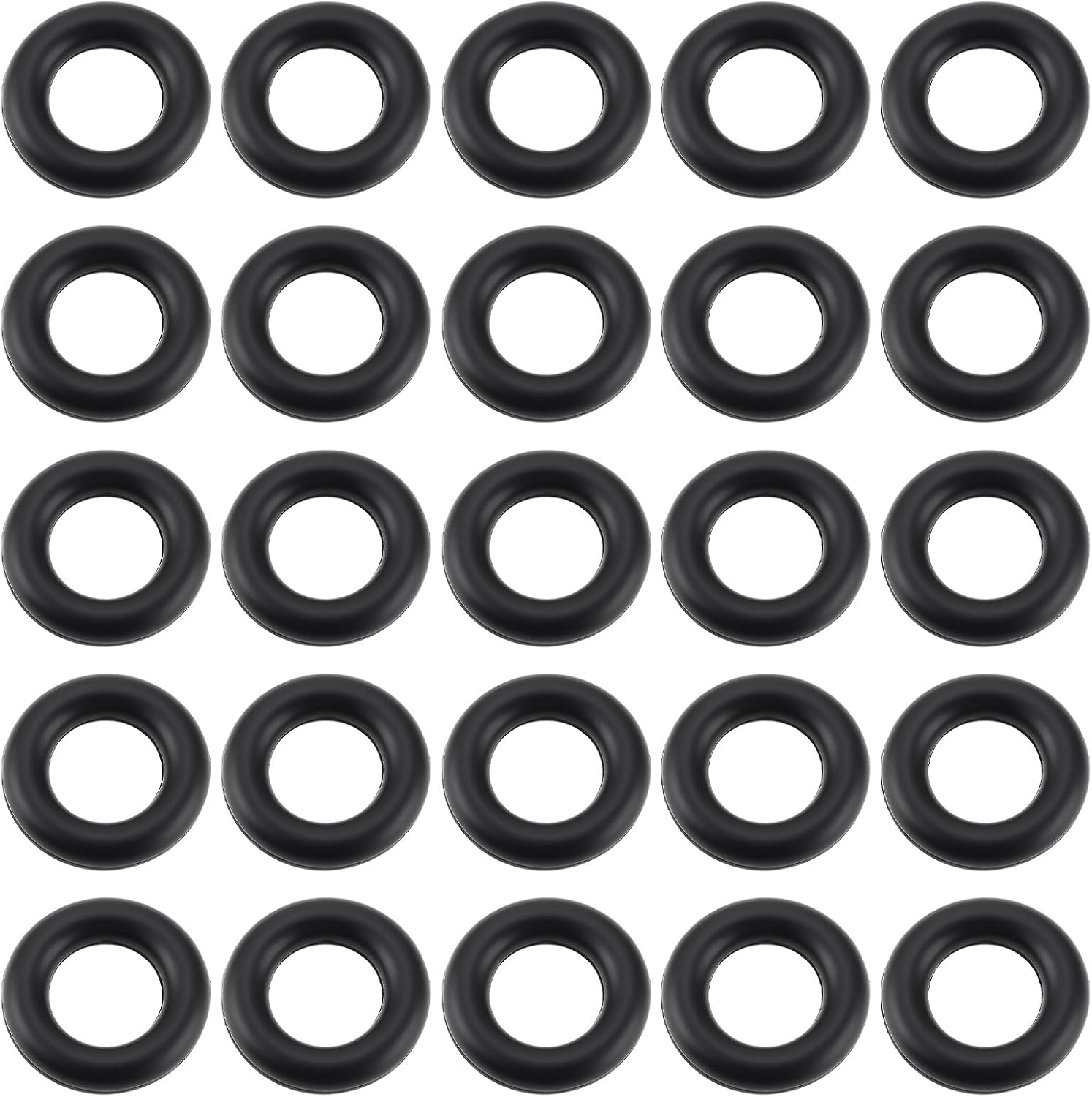Briny River 200Pcs 3Mm ID X 6Mm OD X 1.5Mm Rubber O-Ring Suitable for Appliances Motors Tools Cars Trucks Trailers image number 4