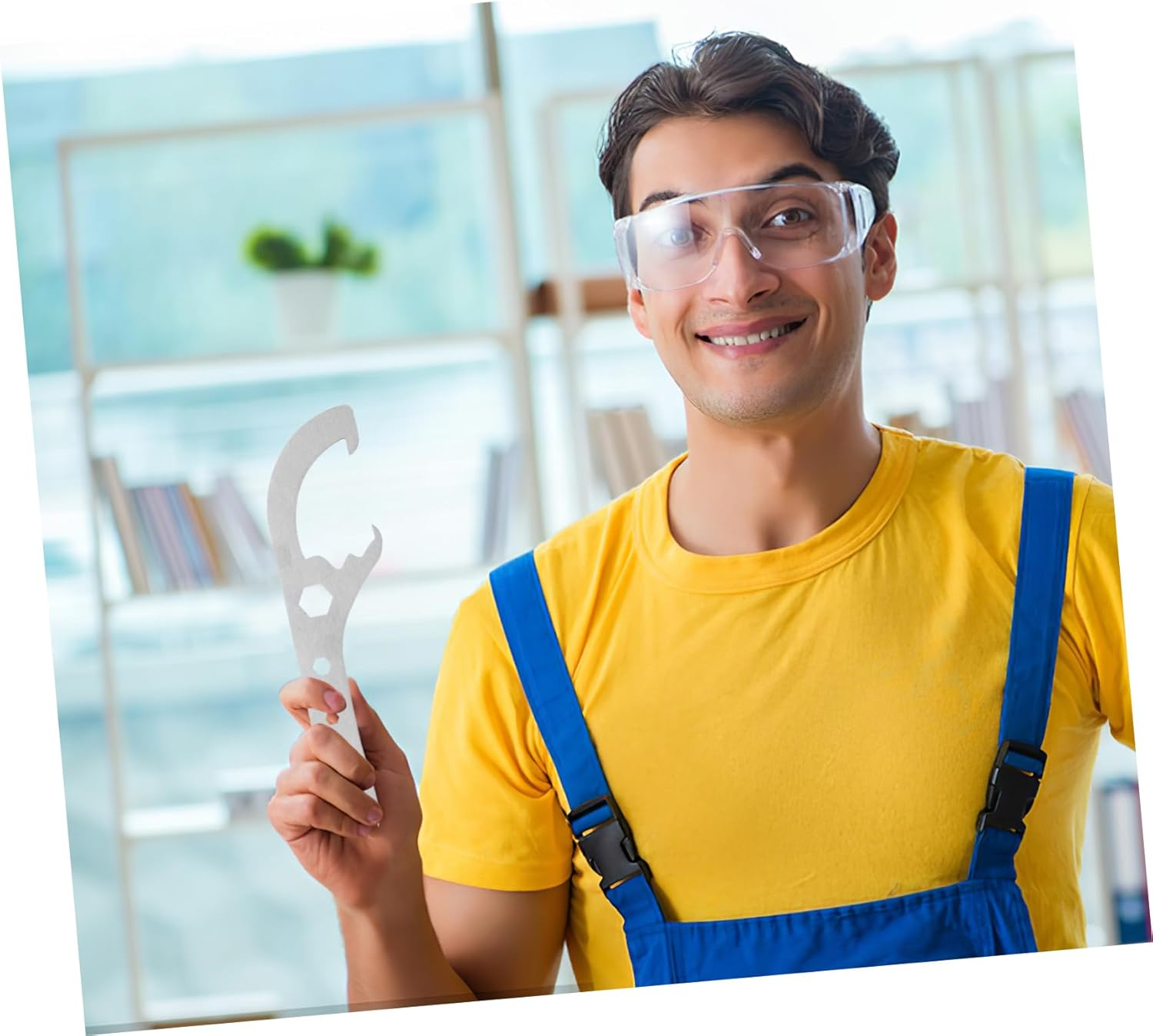 TIDTALEO Bucket Lid Opener Tool Stainless Steel 201 Multi-Function Pail Wrench 5Mm Sturdy Wear-Resistant Portable Bucket Opener for Household Paint and Containers Use image number 1