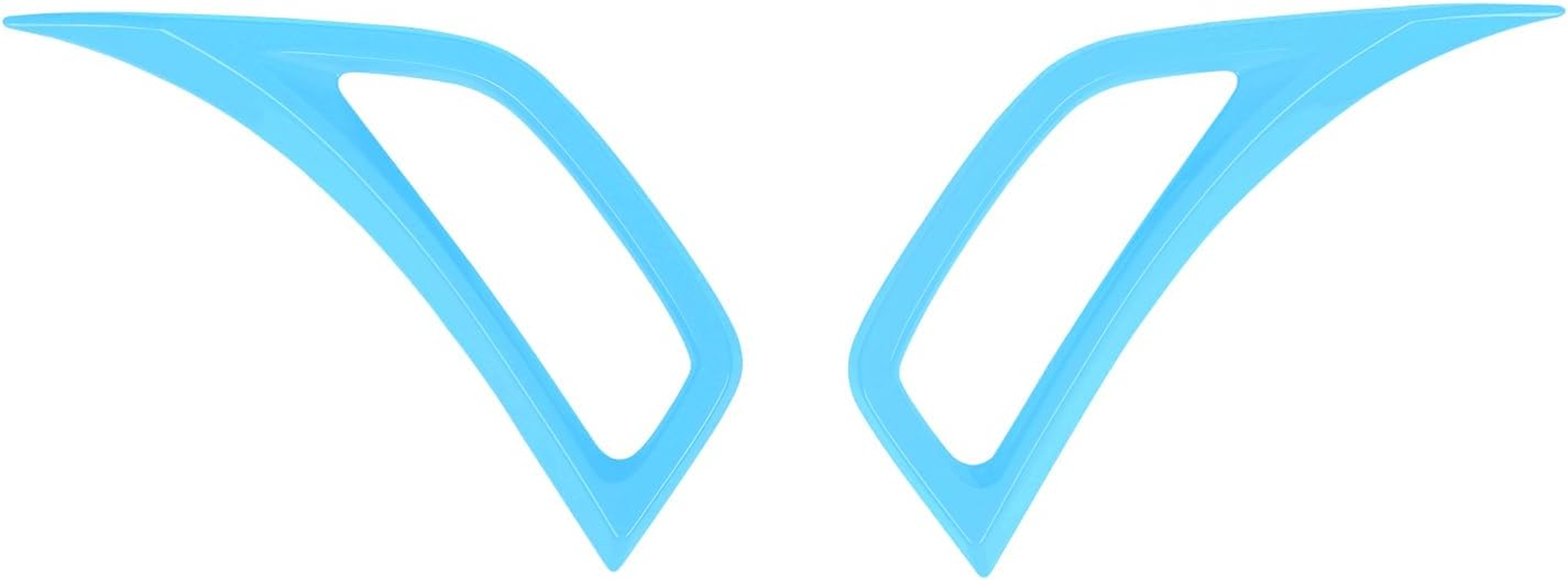 Voodonala for Jeep JL ABS Carbon Fiber Side Air Conditioning Vent Outlet Decoration Trim for 2018-2025+ Jeep Wrangler JL JLU Gladiator JT 4Xe Green