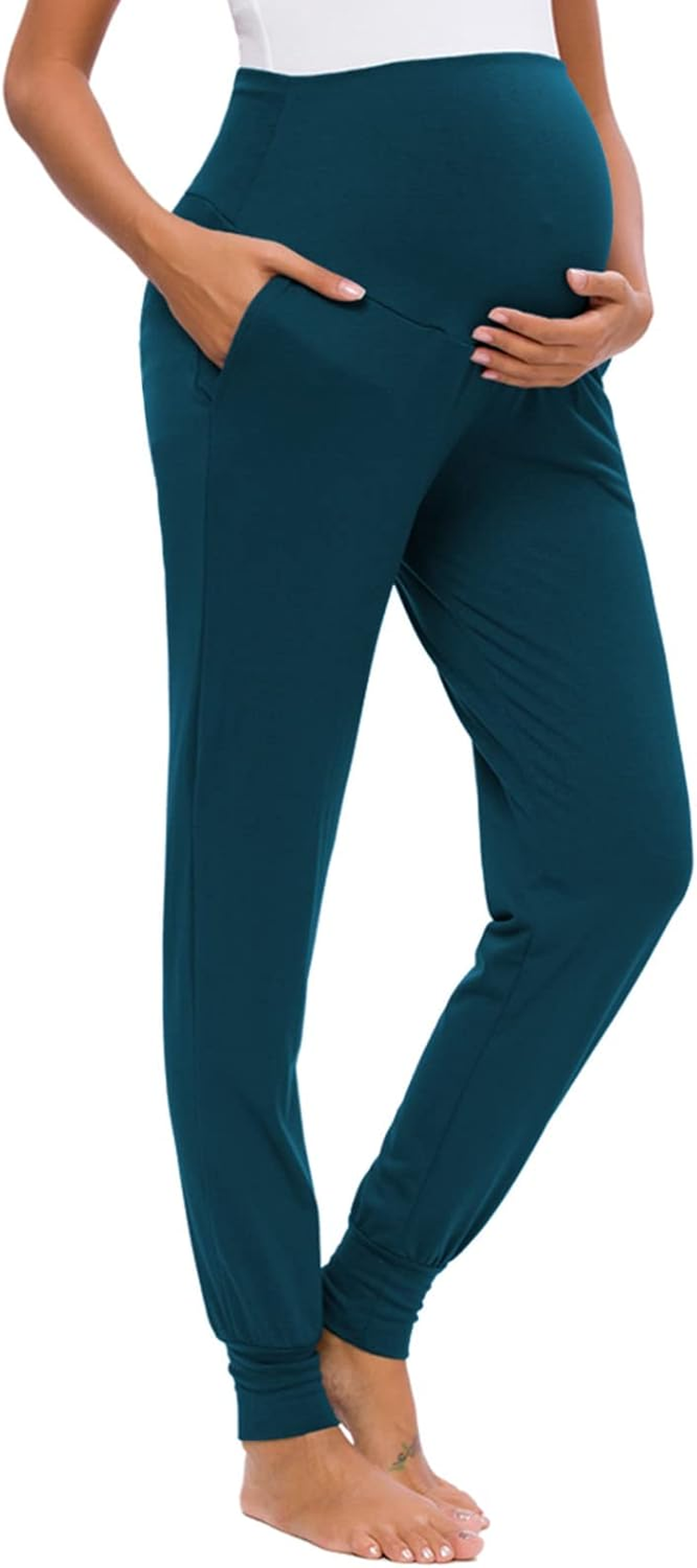 Liu & Qu Maternity Women'S Casual Pants Stretchy Comfortable Lounge Pants