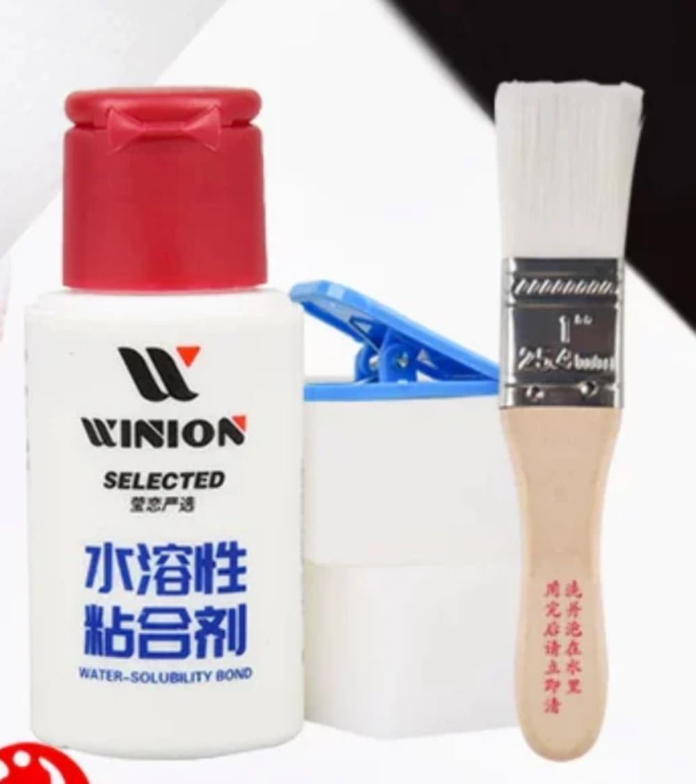 WINION Table Tennis Water Solubility Bond Glue (V.O.C Free) 40 Ml for Table Tennis Rubber with Racket image number 1