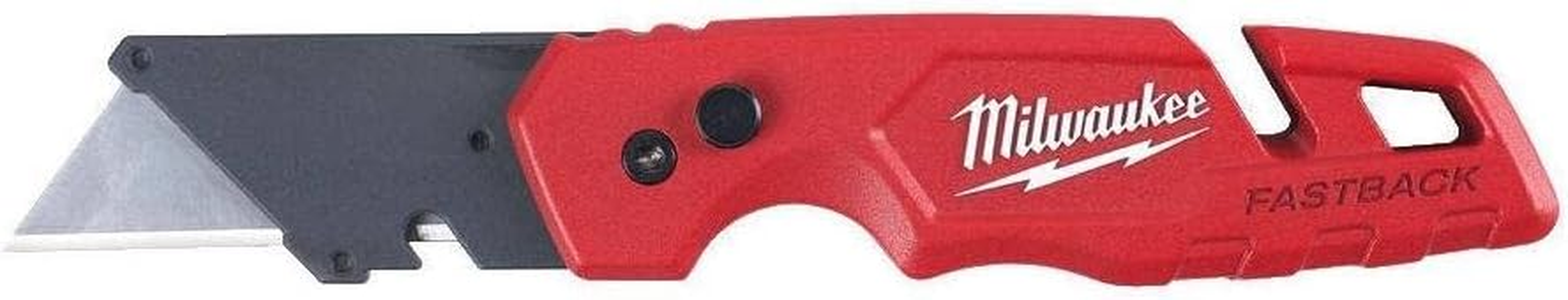Milwaukee FASTBACK&trade; Universal Tilting Knife with Blade Storage - 4932471358