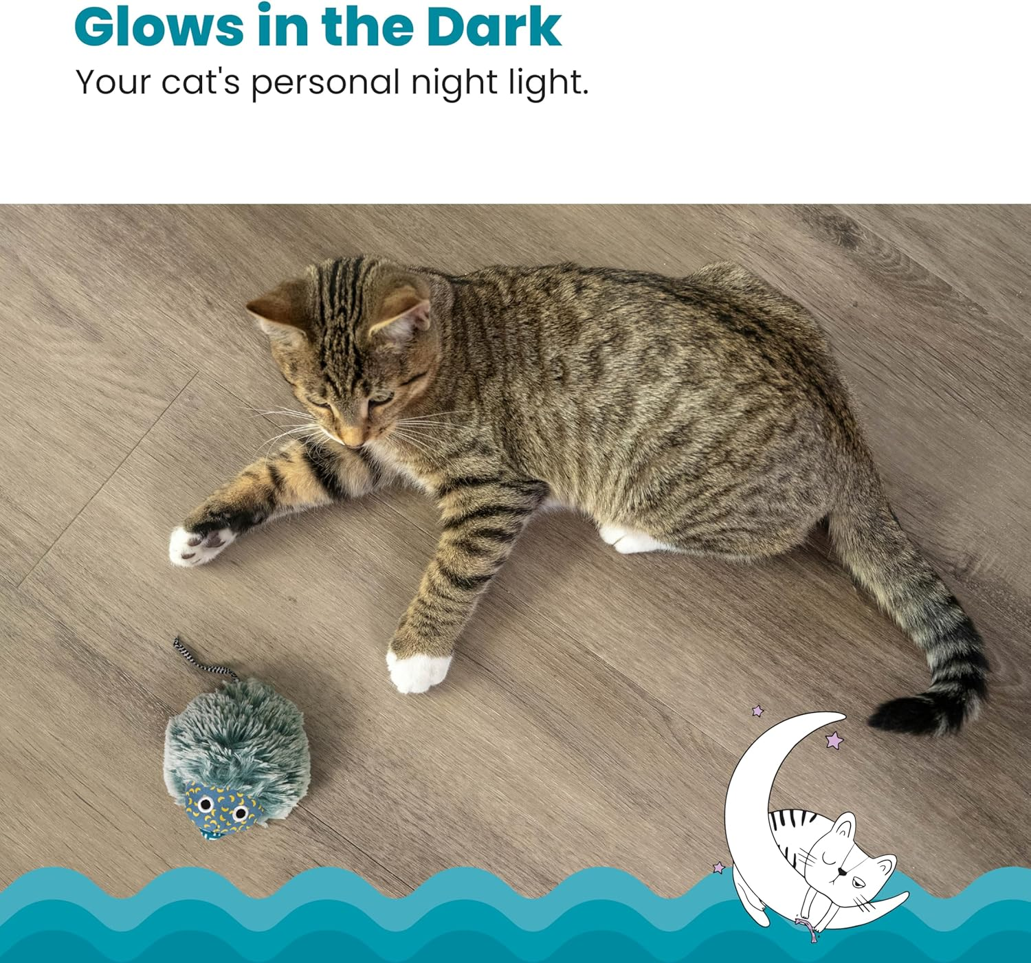 Petstages Cat Toy Quiet Nighttime Cuddle Toys Catnip Toys image number 4