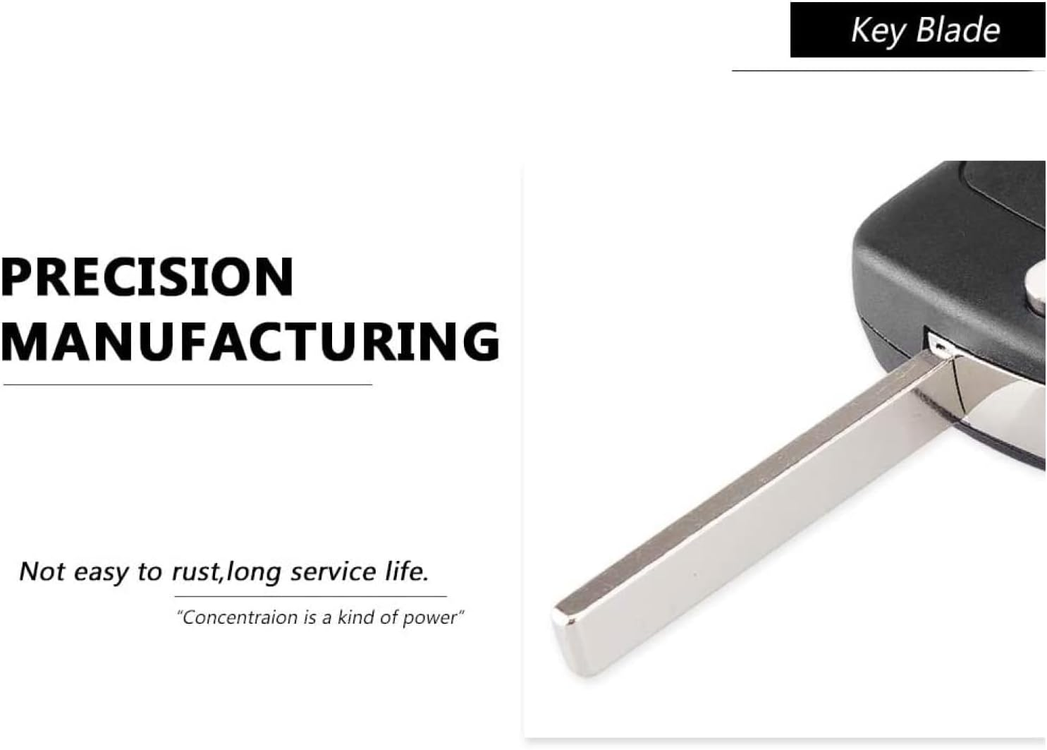 Remote Car Key Shell for Holden Commodore VF 2013-2020 Case Blank Enclosure Fob Direct Replacement 5 Button Uncut HU100