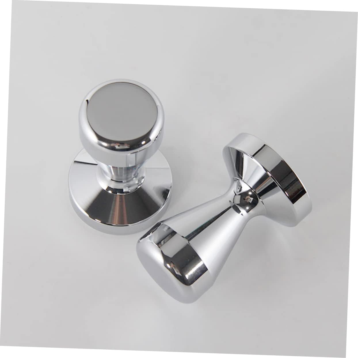 Iplusmile Stainless Steel Coffee Tamper Flat Base Espresso Machine Pressing Tool for Coffee Bar Tamping Station image number 1