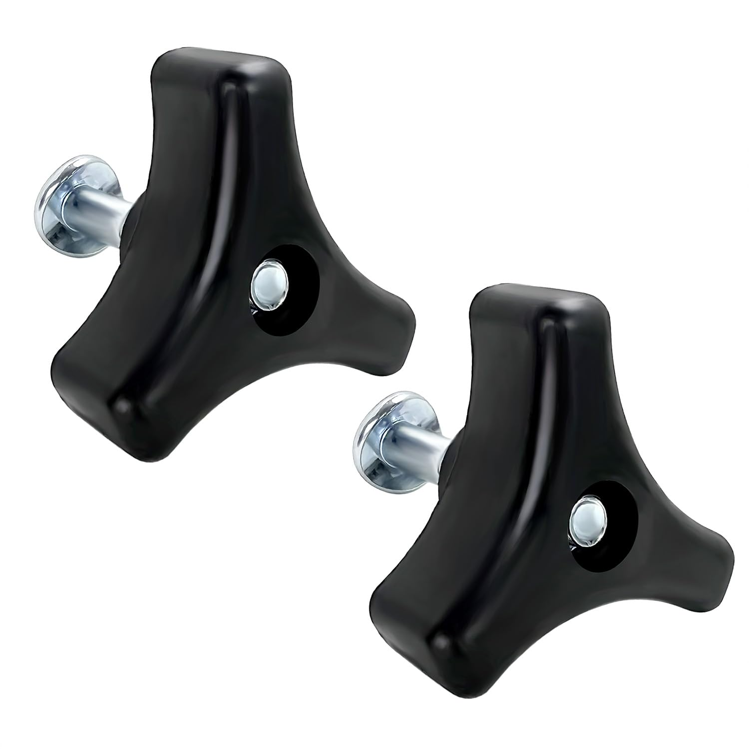 2 Sets Lawn Mower Handle Bolts, Triangle Handle Screw Replacement for Honda, Craftsman, Murray & Most Mowers, Universal Lawn Mower Parts & Accessories Kit image number 2