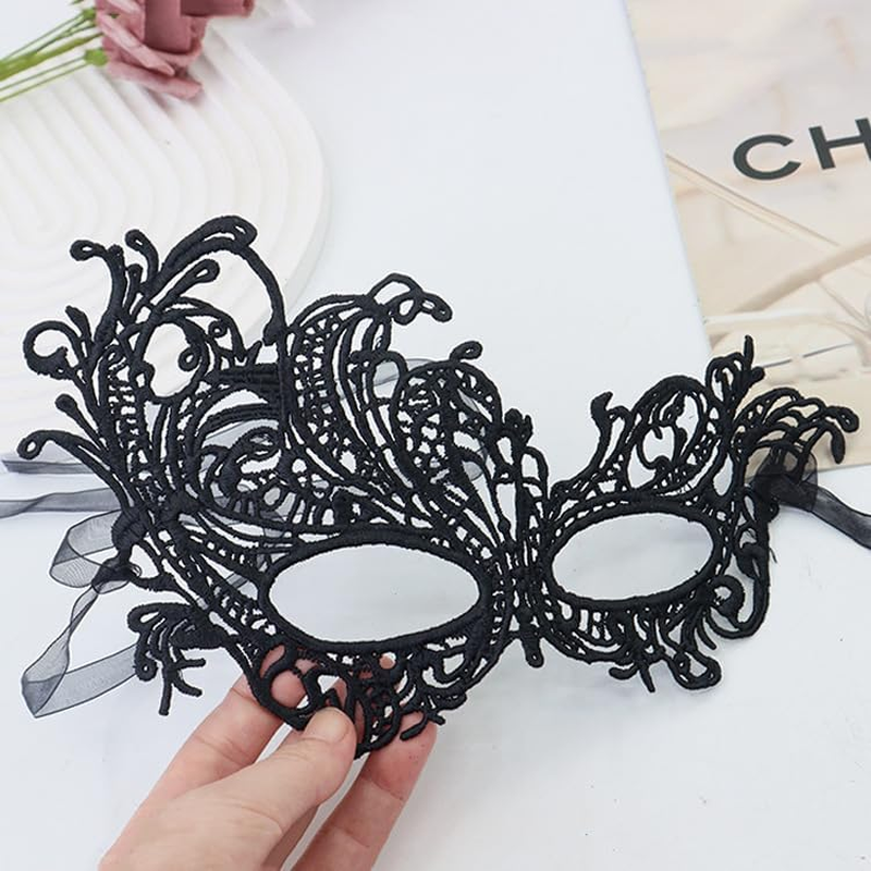 Mardi Gras Half Masquerades Masks Costumes Party Accessory image number 2