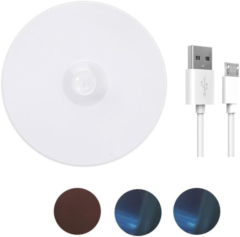 Motion Sensor LED Night Light Body Induction Lamp USB Rechargeable Wall Mount AU image number 1