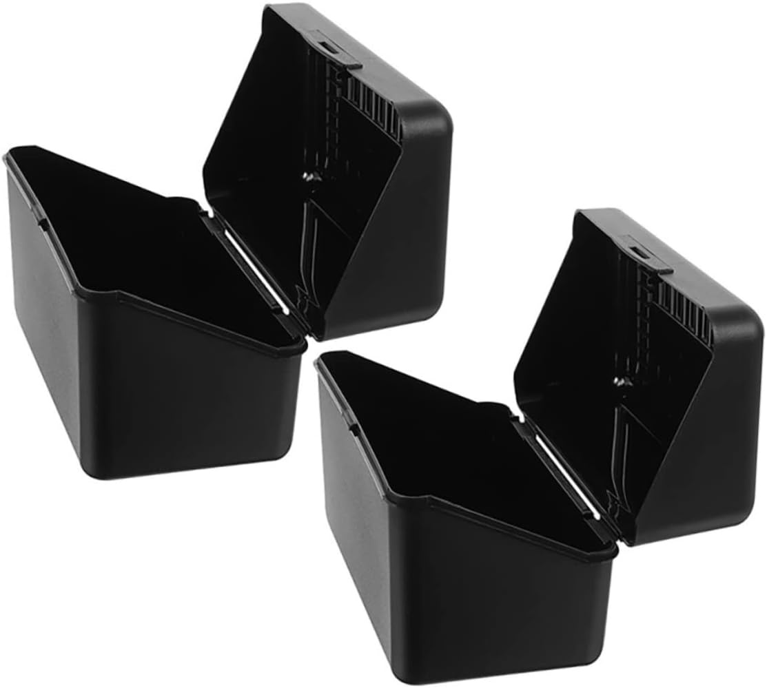 NUOBESTY 6Pcs Portable Office Cards Box Business Card Holder Organizer Storage Case for Office Use Convenient Holder image number 3