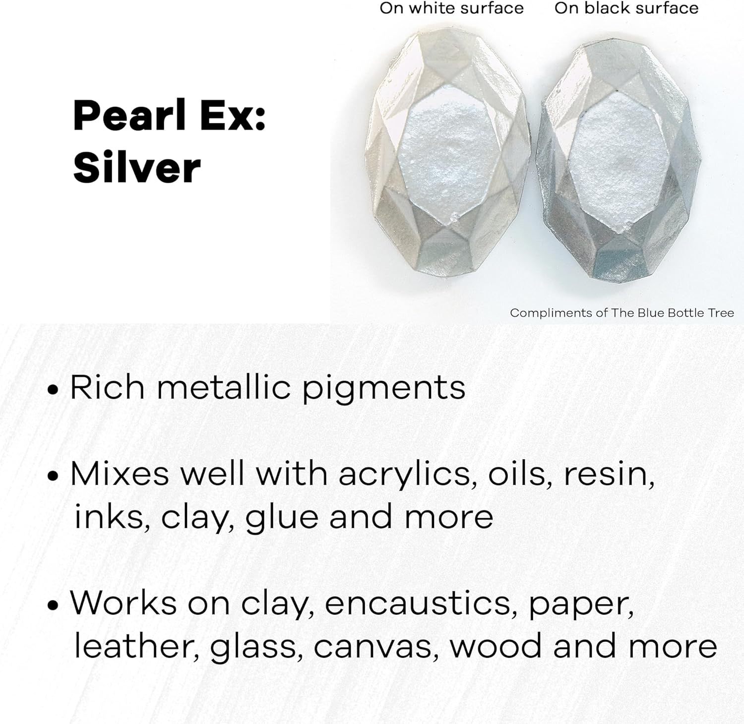 Pearl Ex Pigment .75 Oz Silver image number 1